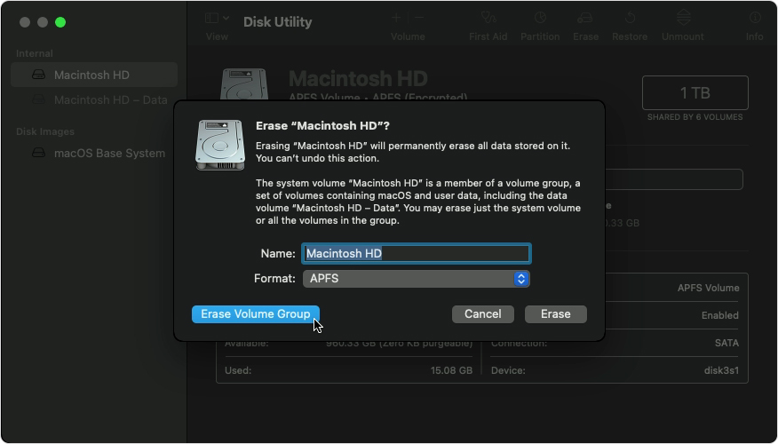 pick different start up drive for mac pro